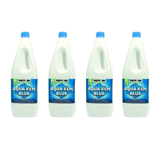 Lot de 4 Aqua Kem Blue Flacon 2 litres - AQUA KEM