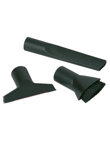 Kit 3 Brosses 28 Cm (Brosse Ronde, Capteur Plat, Capteur Plinthe) - Aldes