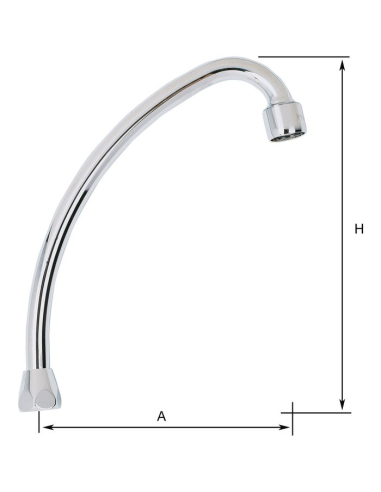 Bec Col de Cygne 20x27 Design élégant et haute portée - nan