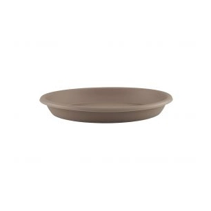Soucoupe ronde 65cm taupe pour pot de fleur - EDA