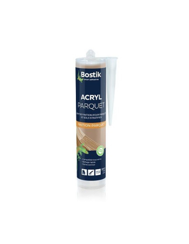 BOSTIK Acryl parquet 310ml gris anthracite - BOSTIK