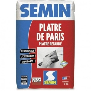 SEMIN Plâtre de Paris 5kg - SEMIN