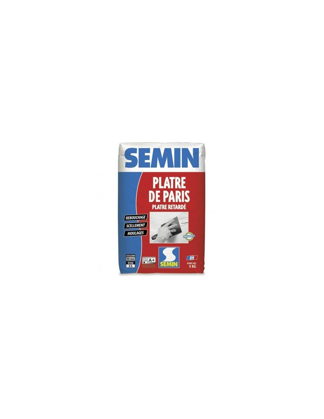 SEMIN Plâtre de Paris 5kg - SEMIN - - 72300175Générique