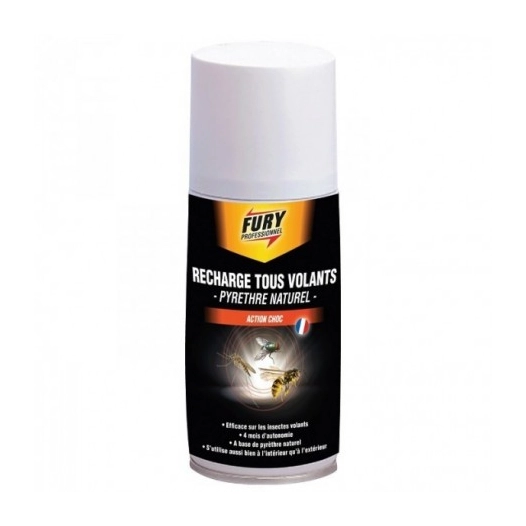 FURY Rech.Insecticide Pyrèthre 150ml naturel - FURY