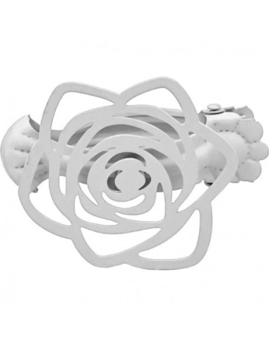 ESSENTIEL Pince Lina x2 gm blanc mat - LUANCE