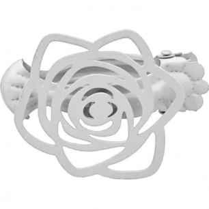 ESSENTIEL Pince Lina x2 gm blanc mat - LUANCE