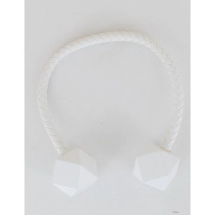 ESSENTIEL Embrasse Twist Géométri mdf geometrik gm noir mat - LUANCE