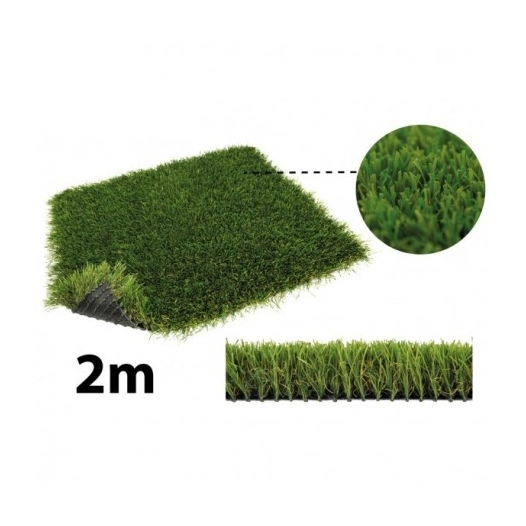 TURFGRASS Yalena 42mm 6155 grass olive 2m - TURFGRASS