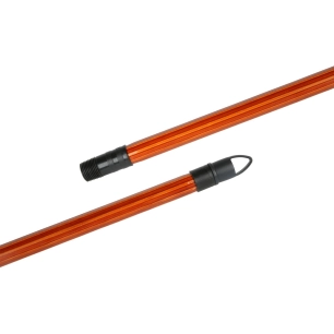 Manche en Bois Verni Cannelé + Vis