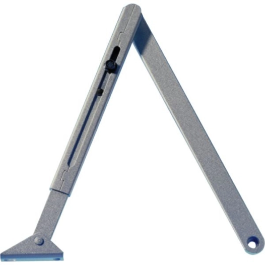 Bras compas TS 2000 - TS 4000 argent - GEZE