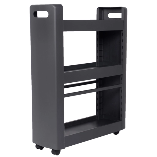 Desserte - etageres modulables - grise anthracite - EDA