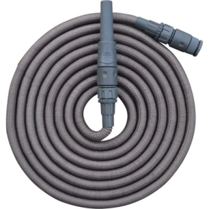 Set tuyau extensible rétractable de 5 à 15 m - Taupe