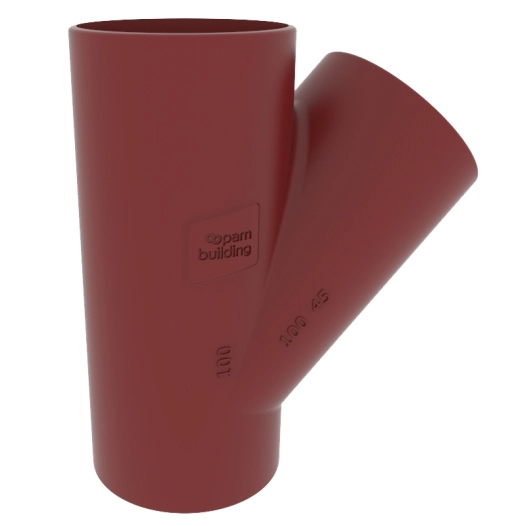 emb. 45° dn125x125 smu agilium