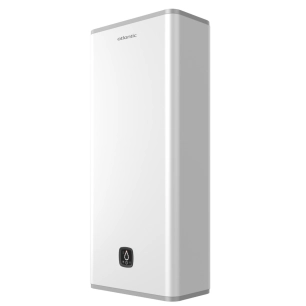 Chauffe-eau plat électrique stéatite multiposition Linéo Connecté 100 litres - Blanc Atlantic