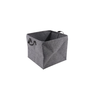 panier a pellets-buches gris