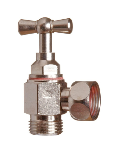 Robinet Réservoir Équilibreur Nickel Équilibrage de pression, finition nickel durable - RTM S.r.l.