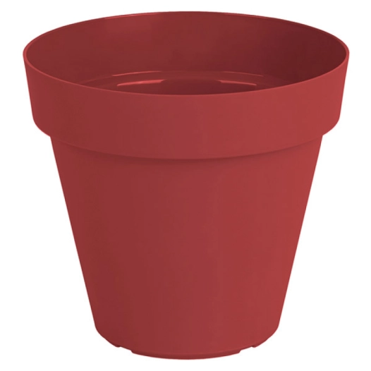 Pot de fleur capri 60cm rouge fonce - EDA