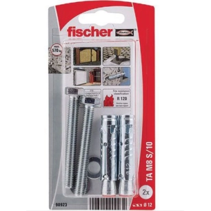 Cheville Lourde Ta M 8mm - 2 pièces - Fischer