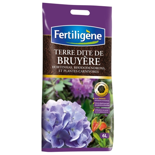 Terre Dite de Bruyère Sac de 6L - Fertiligène