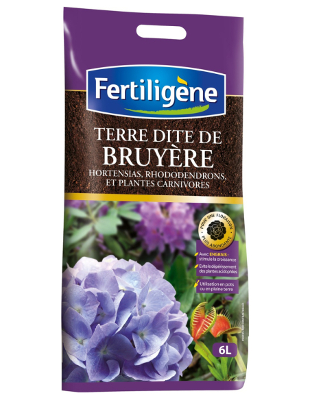 Terre Dite de Bruyère Sac de 6L - Fertiligène