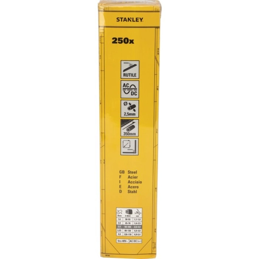 pack électrode acier 2,5mm/250