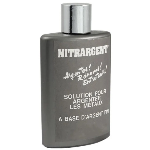 Nitrargent Pour Argenter les Métaux Flacon 150ml