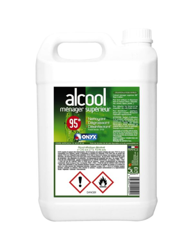 Alcool ménager supérieur 5 litres - ONYX
