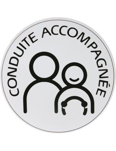 Panneau Conduite Accompagnée Magnétique Fixation magnétique ultra rapide - IMPEX