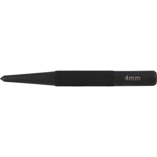 pointeau bruni moleté ø4mm