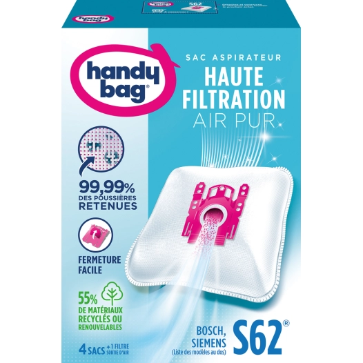 Sac Aspirateur Handy Bag S62 - HANDY BAG