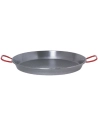 Set Paella Andreu Plat À Paëlla Poli 46 Cm 12 Parts / Réchaud 40 Cm / 11,40 Kw / 3 Pieds Plateau Roulettes - AUTRE
