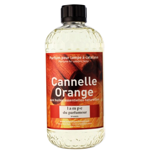 Recharge Lampe Senteur Cannelle Orange 500ml