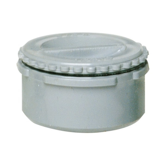Bouchon de visite mâle PVC diam. 32mm - GIRPI