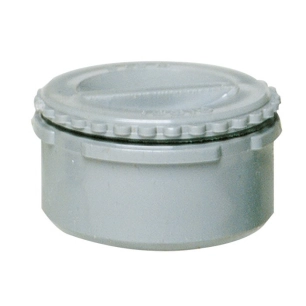 Bouchon de visite mâle PVC diam. 32mm - GIRPI