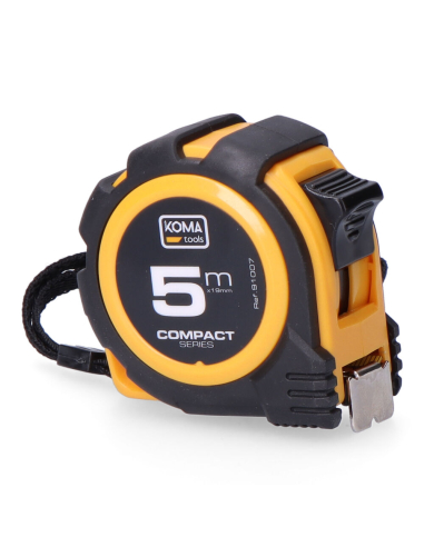 Flexometre 5m X 19mm Abs Compact Koma Tools