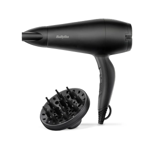 Seche-Linge Babyliss 2000w Avec Diffuseur Noir Lisse D215
