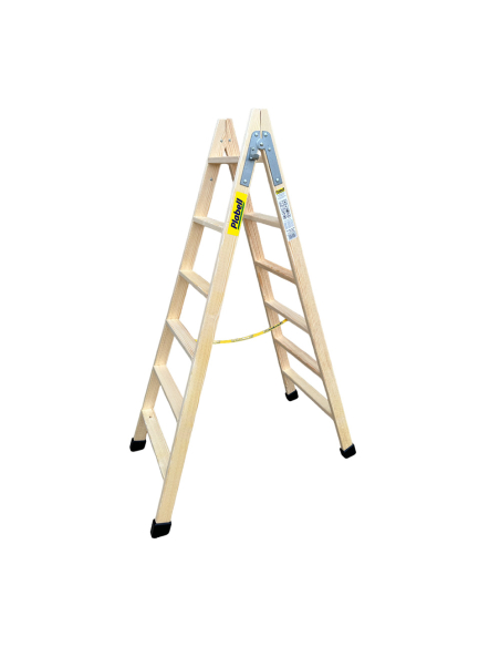 Escalier Bois Large PLABELL BLD-6 Robuste, marches larges pour confort et sécurité. - PLABELL