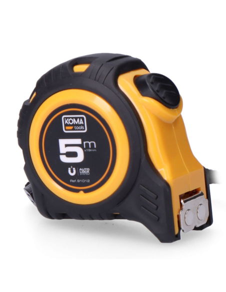 Flexomètre Koma Tools 5m Aimant Précision et robustesse avec embout magnétique - KOMA TOOLS