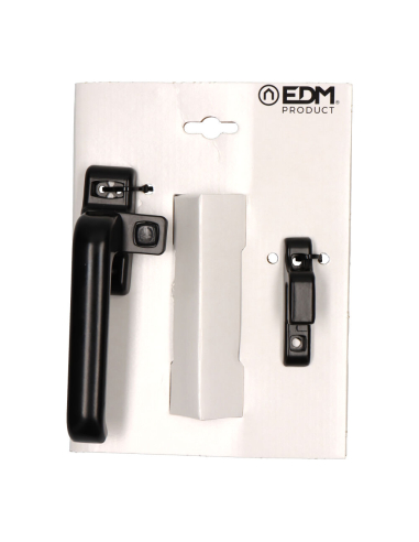 Blister À Fermeture Par Pression 6801 Gauche Aluminium Noir Edm