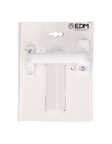 Blister À Fermeture Par Pression 6801 Droit Aluminium Blanc Edm
