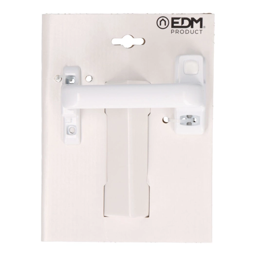 Blister À Fermeture Par Pression 6801 Droit Aluminium Blanc Edm