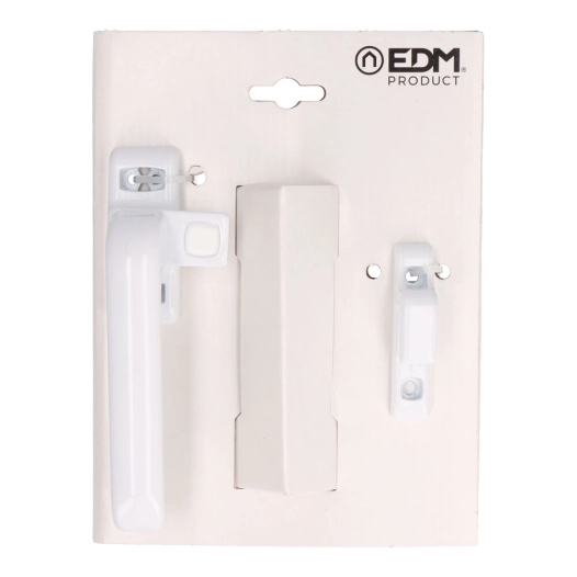 Blister À Fermeture Par Pression 6801 Gauche Aluminium Blanc Edm