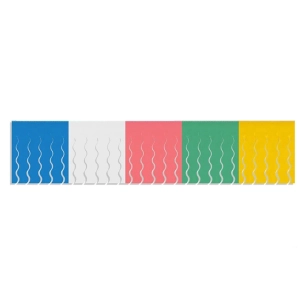 Produits De Fête De Drapeau À Franges En Plastique Multicolore