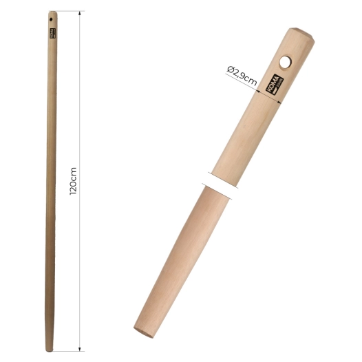 Manche De Râteau Ø2,9cm X 120cm Amr1229 Koma Tools - Koma Tools