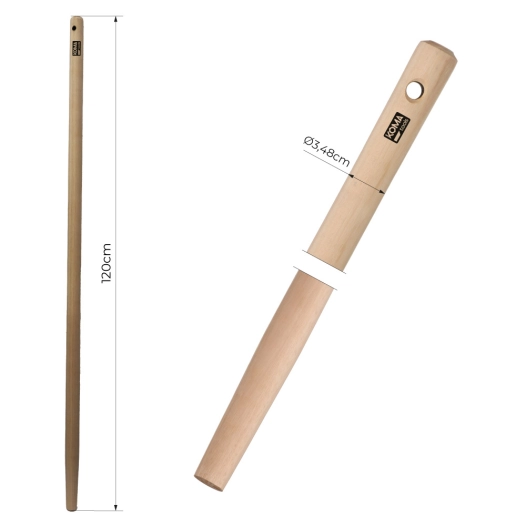 Manche Fourche Ø3,48cm X 120cm Amh1200 Koma Tools - Koma Tools