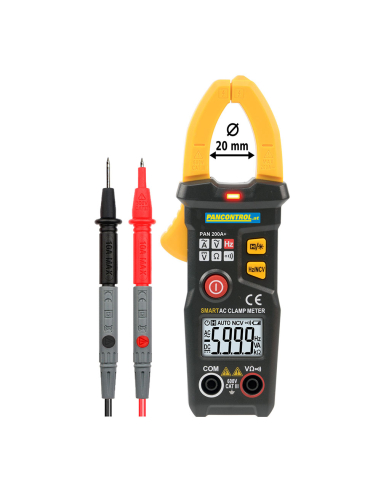 Pince Ampèremètre Numérique Ac Pan 200+ Pancontrol. - Pancontrol