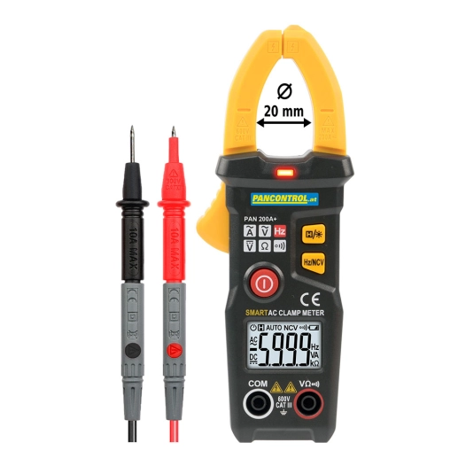 Pince Ampèremètre Numérique Ac Pan 200+ Pancontrol. - Pancontrol