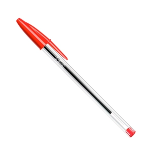 Pack 50 Unit. Stylo Bic Cristal Couleur Rouge