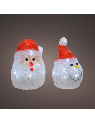 Figure De Père Noël À Led Pour Modèle Avec Des Piles Assorti D'intérieur. 491239