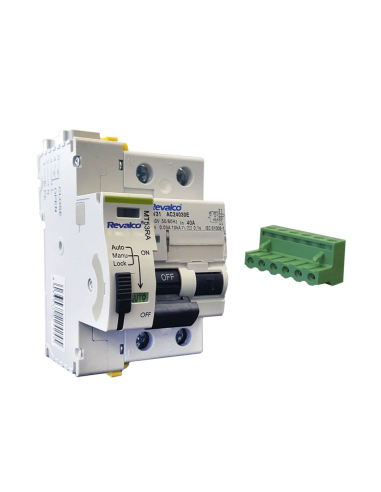 Disjoncteur Différentiel 2p 40a 30ma Ac C/Connexion Automatique